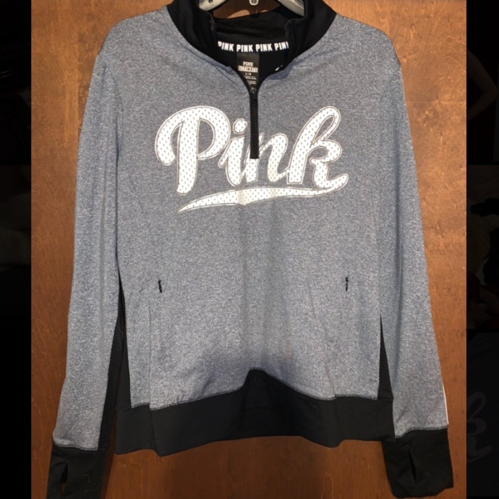 PINK quarter zip